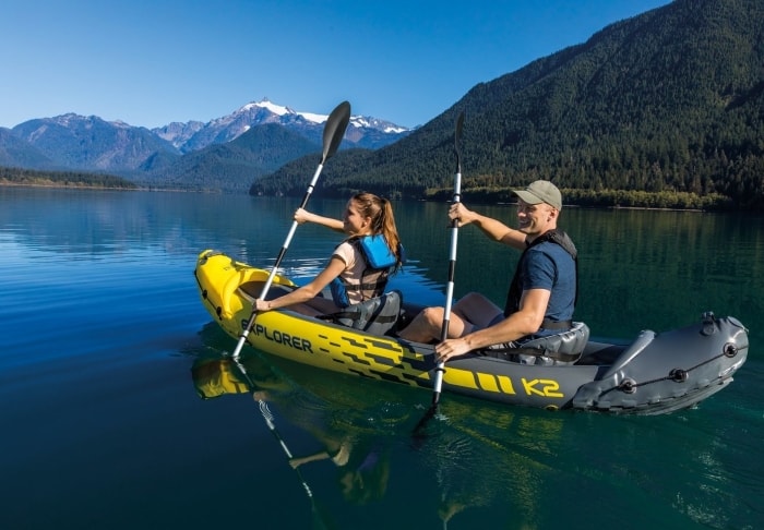 Read more about the article Intex Explorer K2 Kayak Review − A Great Budget Kayak for Beginners