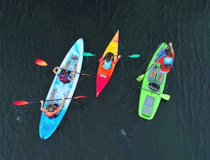 different perception kayaks