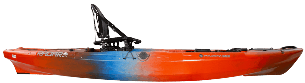 Close Pic of Wilderness System Radar 115 kayak