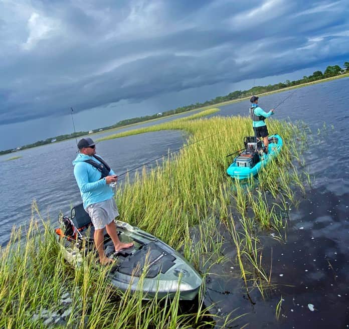 Fishing with my Wilderness Systems Recon 120