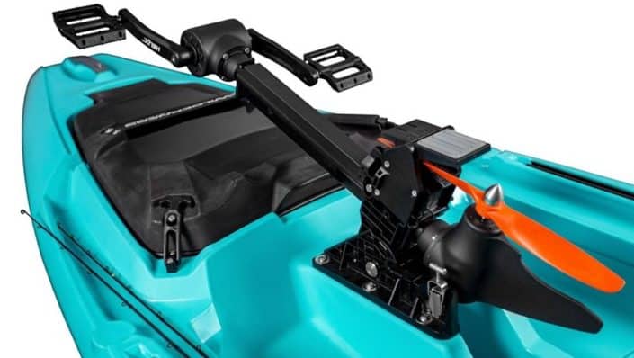 Pedal Drive of the Wilderness Systems Recon 120 HD up close